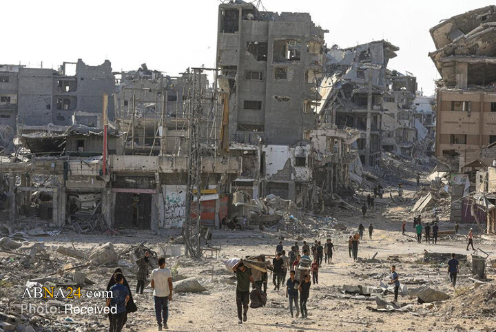 Gazze Şucaiye Mahallesi’nde Geniş Ölçekte Yıkım