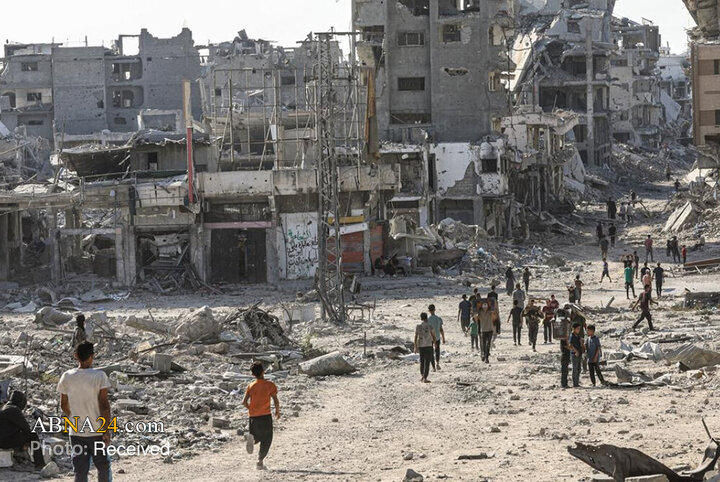 Gazze Şucaiye Mahallesi’nde Geniş Ölçekte Yıkım