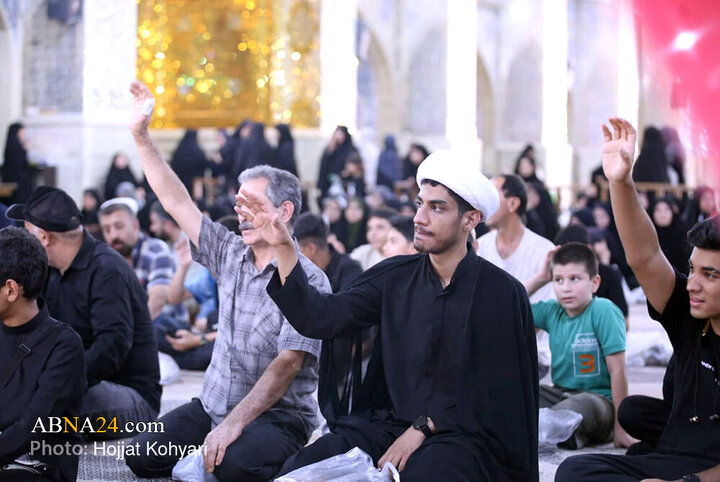 آیین بدرقه 400 دانش آموز شیرازی به اربعین حسینی