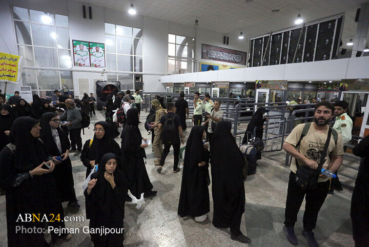 Rapoorta wêneyî | Rewşa sınora Mehran li pêşiya Arbaînê ya Huseynî
