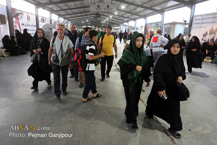 Rapoorta wêneyî | Rewşa sınora Mehran li pêşiya Arbaînê ya Huseynî