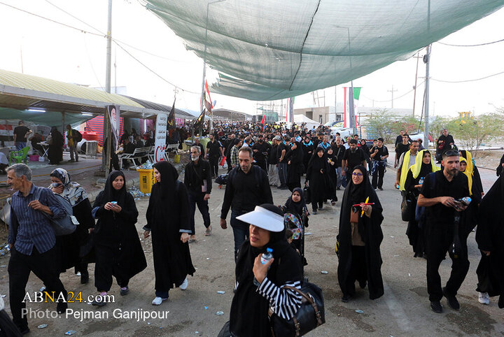 Rapoorta wêneyî | Rewşa sınora Mehran li pêşiya Arbaînê ya Huseynî
