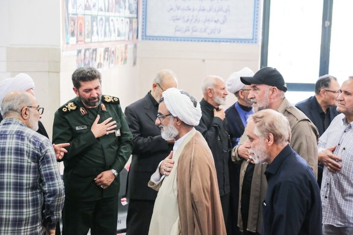گزارش تصویری| گرامیداشت چهلمین روز شهادت سردار سپهبد شهید غلامعلی رشید ۲