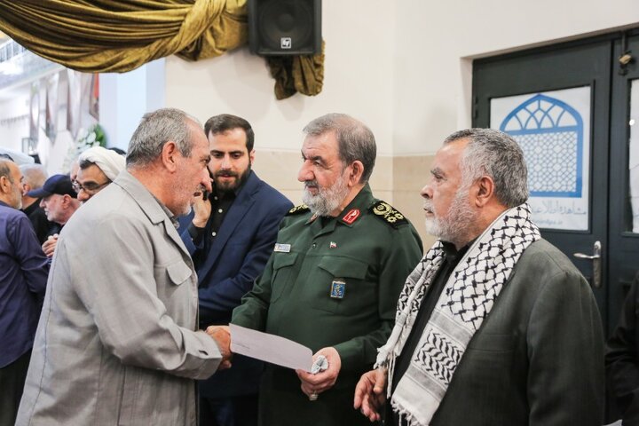 گزارش تصویری| گرامیداشت چهلمین روز شهادت سردار سپهبد شهید غلامعلی رشید ۲