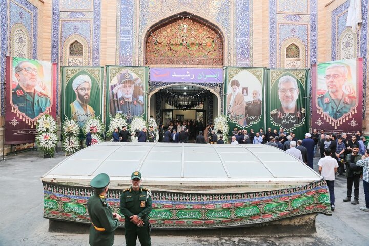 گزارش تصویری| گرامیداشت چهلمین روز شهادت سردار سپهبد شهید غلامعلی رشید ۲