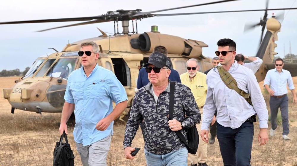 Hamas condemns Witkoff’s Gaza visit as propaganda to whitewash Israeli crimes