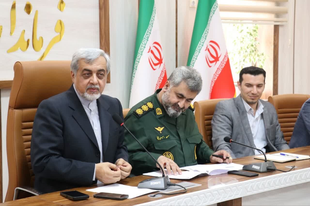 مراسم جاماندگان اربعین در میدان شهدای ذهاب رشت برگزار می‌شود