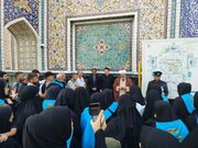 ‘Rezvan Pilgrimage Plan’ kicks off with 450 Azeri pilgrims at Imam Reza Shrine