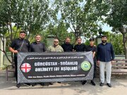 Gürcüstandan bir qrup inanclı Ərbəində xidmət üçün İraqa gedib
