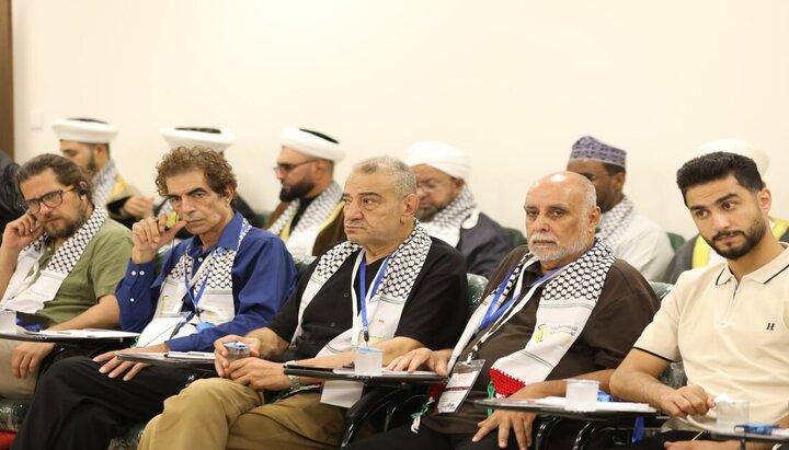 تقرير مصور/ لجان علمية تبحث نصرة فلسطين بمؤتمر نداء الأقصى الدولي في كربلاء