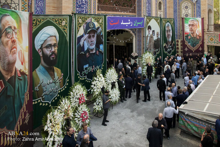 گرامیداشت چهلمین روز شهادت سردار سپهبد شهید غلامعلی رشید ۱