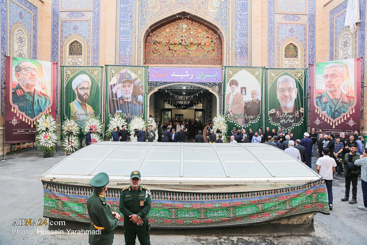 گرامیداشت چهلمین روز شهادت سردار سپهبد شهید غلامعلی رشید ۲
