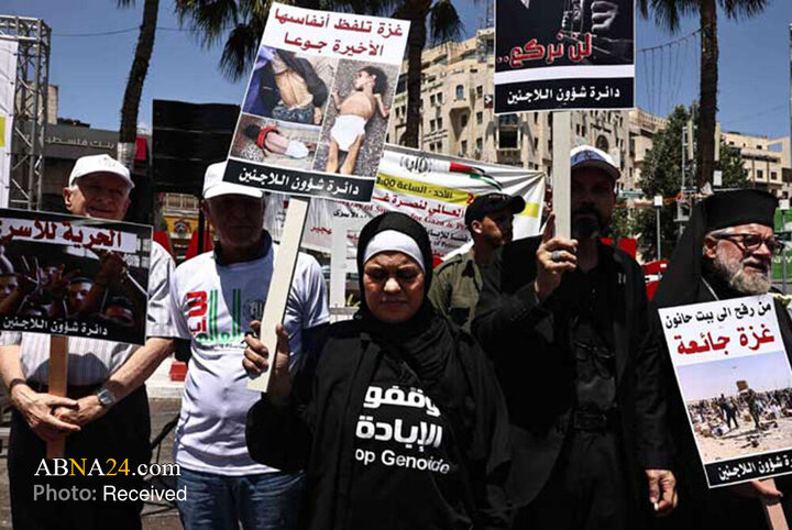 حمایت گسترده فلسطینیان کرانه باختری از غزه