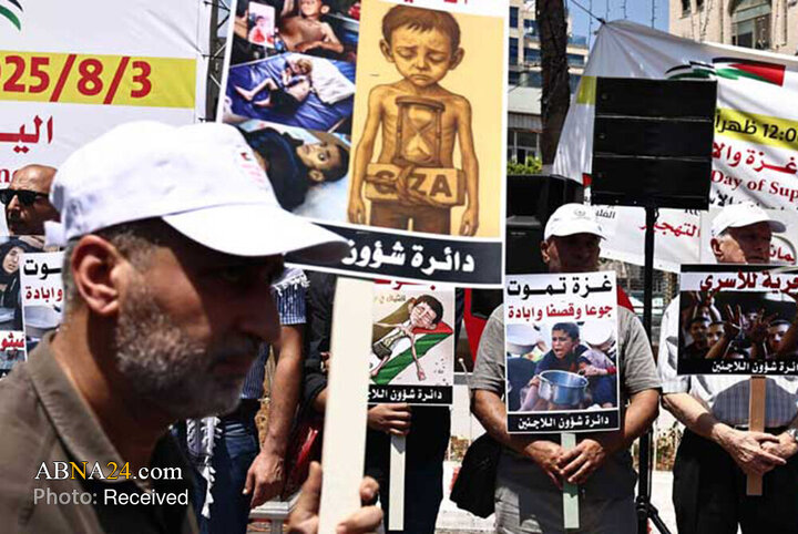 حمایت گسترده فلسطینیان کرانه باختری از غزه