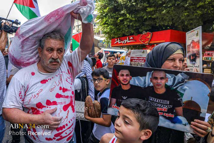 حمایت گسترده فلسطینیان کرانه باختری از غزه