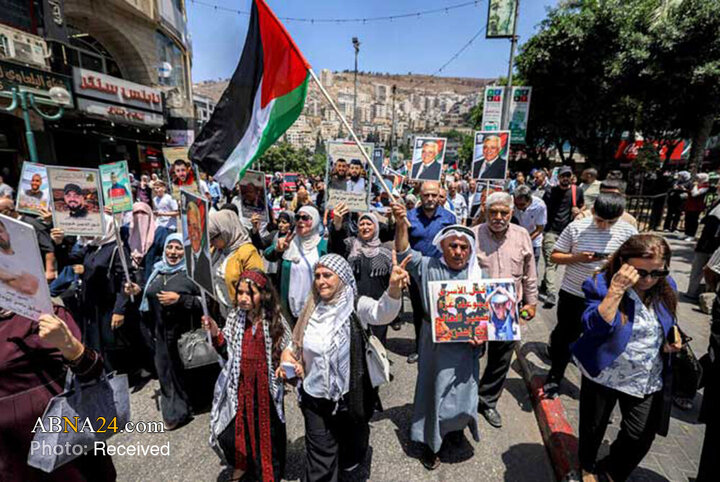 حمایت گسترده فلسطینیان کرانه باختری از غزه