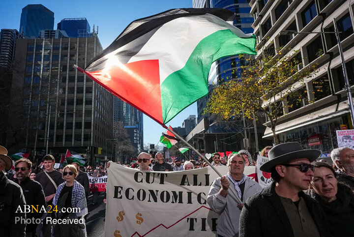 Informe fotográfico | Cientos de miles se congregan en Sídney en una manifestación histórica en apoyo a Palestina