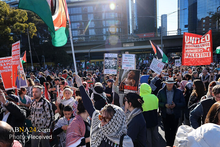 Informe fotográfico | Cientos de miles se congregan en Sídney en una manifestación histórica en apoyo a Palestina