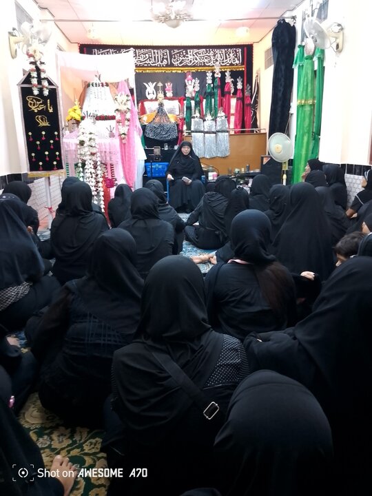 ပြည် ရှီအဟ် အေမာမ်ဘာရာ တွင် သခင်မလေး ဘီဘီစကီနဟ် (စ.အ) ၏ မဂျ်လစ် ပြုလုပ် ။ ။ Photos