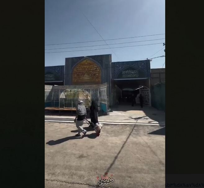 Video: Spiritual Atmosphere at Mawkib of Lady Fatima Masumeh’s Holy Shrine Ahead of Arbaeen
