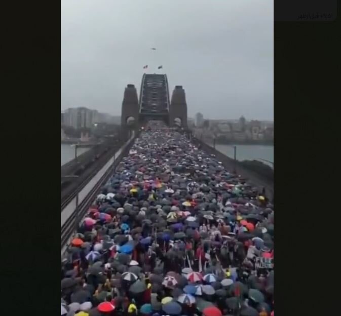 Video: Mass Demonstration in Sydney in Solidarity with People of Gaza
