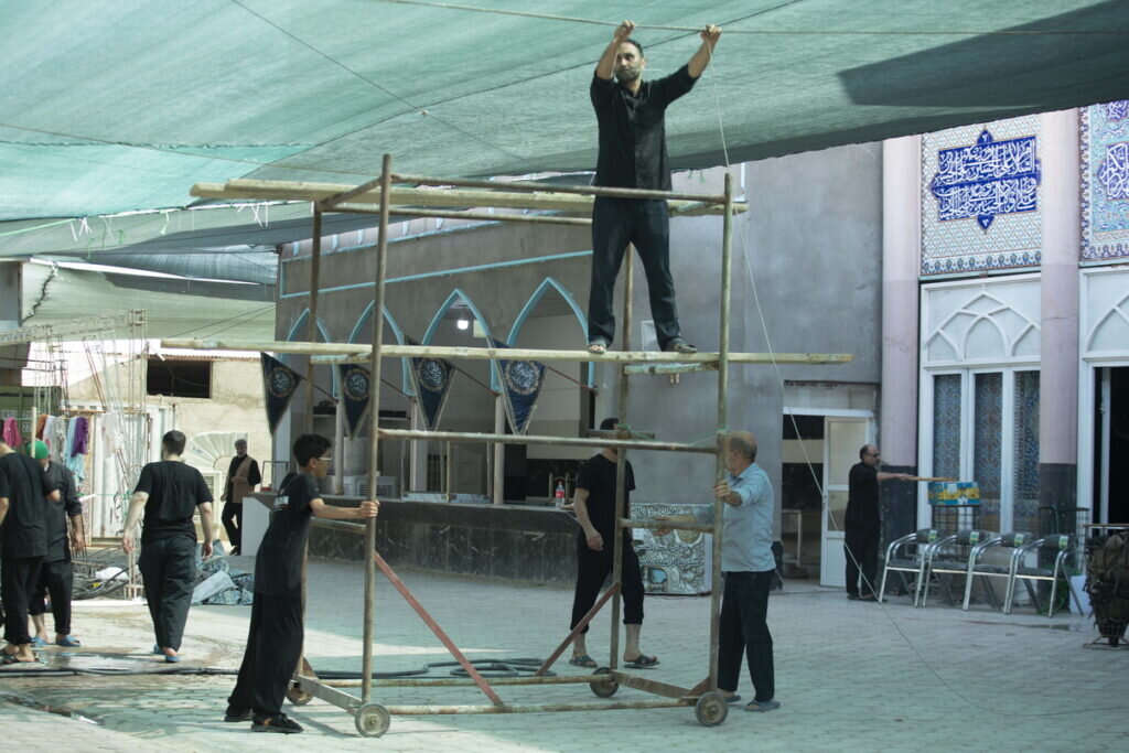 Mawkib Structures ABNA English - Photos: Shrine Servants Prepare Lady Fatima Masumeh’s ...