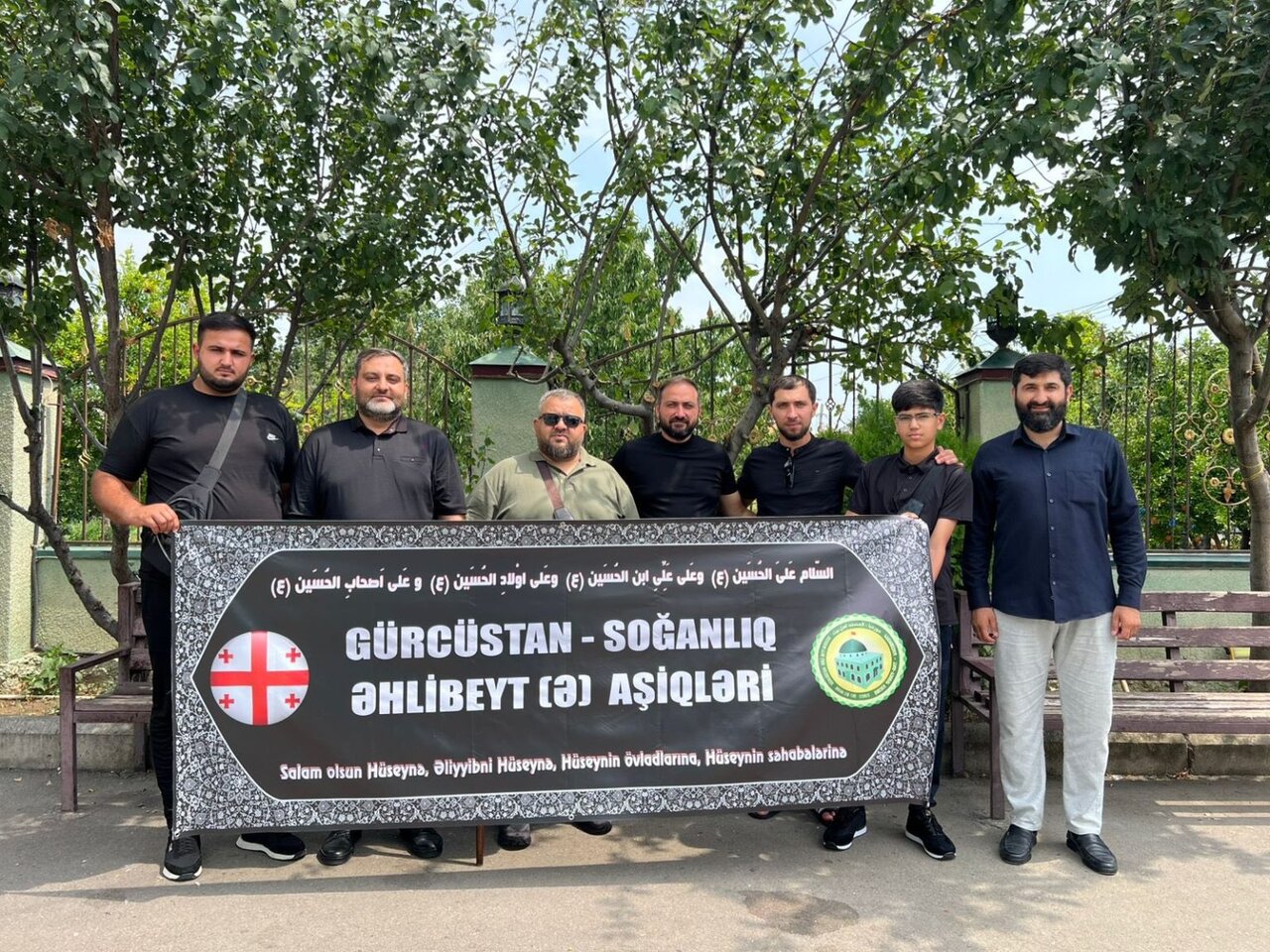 Gürcüstandan bir qrup inanclı Ərbəində xidmət üçün İraqa gedib