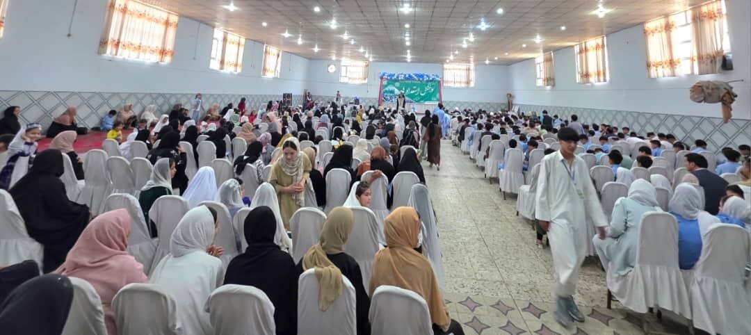 تجلیل از شاگردان ممتاز مرکز آموزشی کاج در کابل + تصاویر