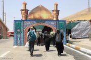 Photos: Iranian Arbaeen Pilgrims Going to Iraq via Tamarchin Border Crossing