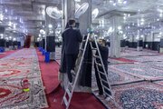 Al-Abbas Holy Shrine completes preparation of Umm al-Baneen courtyard in preparation for Arbaeen pilgrimage