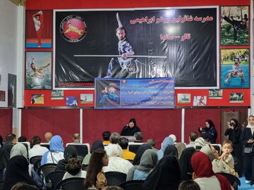 استقبال پرشور از طاها اسحاقی / قهرمان شیعه‌ی افغانستانی ووشوی آسیا در گلشهر مشهد