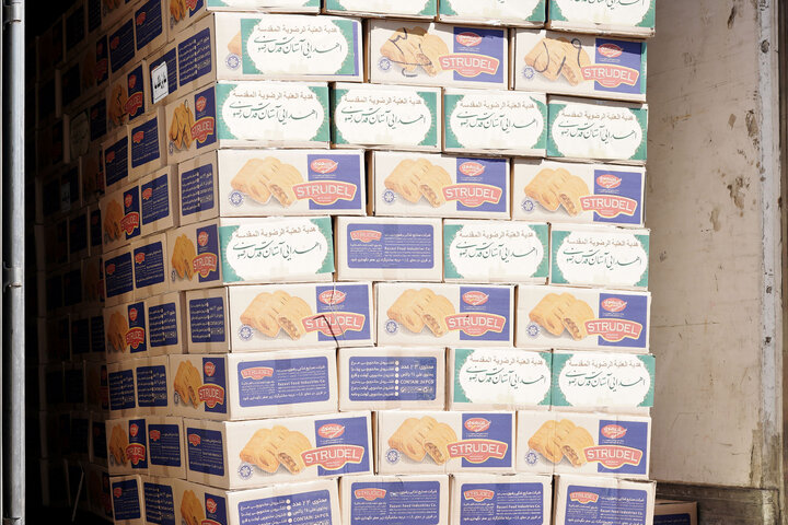 تقرير مصور/ إرسال 150 ألف سلة غذائية لزوار الأربعين