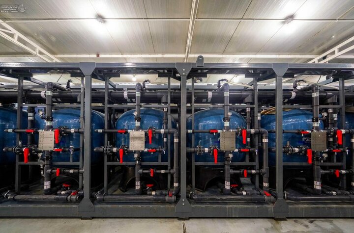 تقرير مصور/ وحدة إنتاج المياه في العتبة العلويّة المقدّسة تُنتج أكثر من 10 ملايين لتر يوميًا لخدمة زائري الأربعين