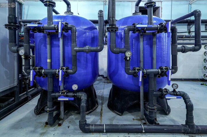 تقرير مصور/ وحدة إنتاج المياه في العتبة العلويّة المقدّسة تُنتج أكثر من 10 ملايين لتر يوميًا لخدمة زائري الأربعين