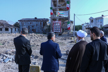 Foto Reportaj | Sionist rejimin son hücumlarında Talış bölgəsinin Astana Əşrəfiyə şəhərinin şəhidlərinin 40-cı günü
