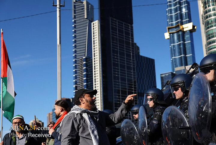 Foto / Sidney'de Filistin Destekçileri Tarafından Eşi Görülmemiş Gösteri
