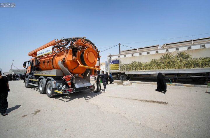 تقرير مصور/ ثلاثة آلاف خادمٍ ومتشرفٍ العتبة العلويّة المقدّسة ينفّذون الخطّة الخدمية للزيارة الأربعينية