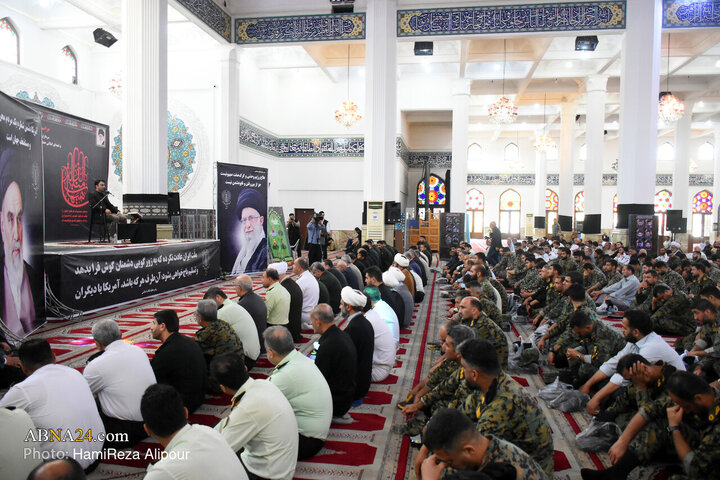 مراسم اربعین شهدای اقتدار استان گیلان