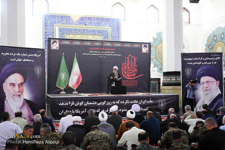 مراسم اربعین شهدای اقتدار استان گیلان