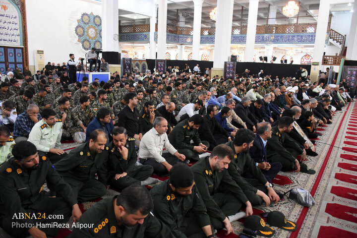 مراسم اربعین شهدای اقتدار استان گیلان