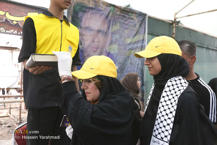 İmam Hüseyin (a.s) Zairlerinin Şelemçe Kapısından Geçiş Anları