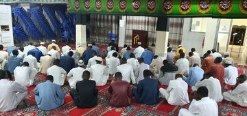 Wanafunzi wa Chuo cha Kimataifa cha Al-Mustafa (s) Foundation wakihuisha Usomaji wa Dua ya Nudba Leo hii Mbezi Beach, Jijini Dar-es-Salaam