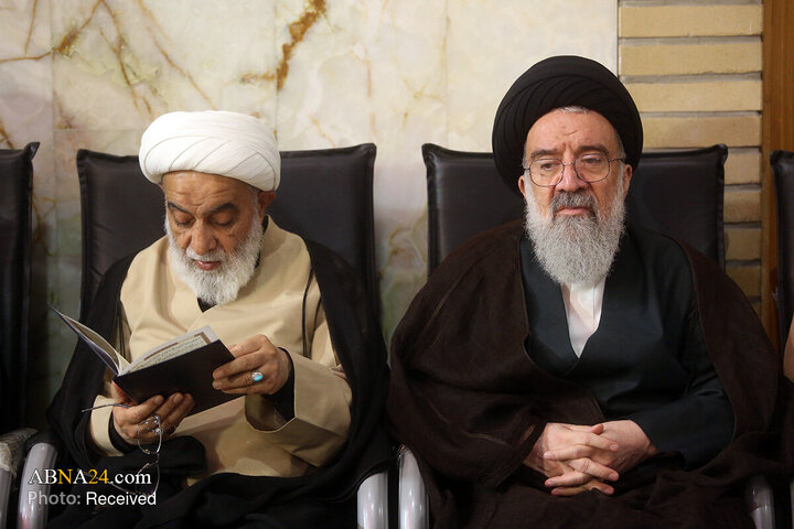 مراسم گرامیداشت شهدای اقتدار و چهلم شهدای روحانیت در حرم حضرت معصومه (س)
