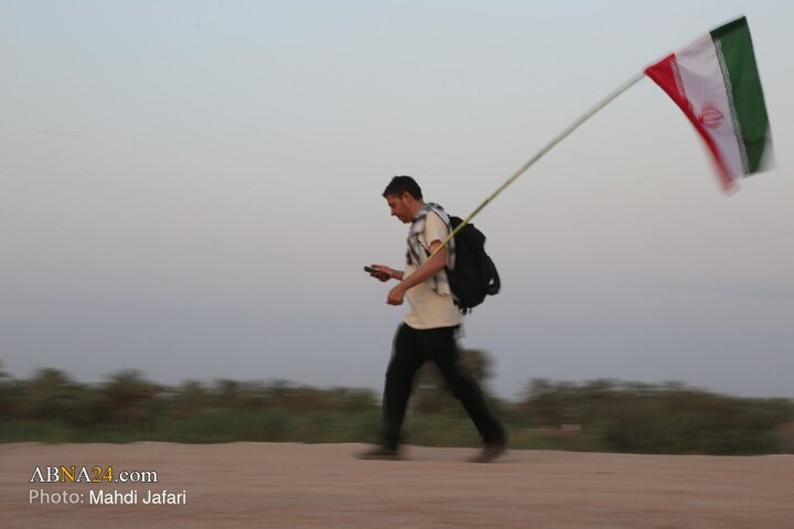  پیاده روی زائران اربعین حسینی