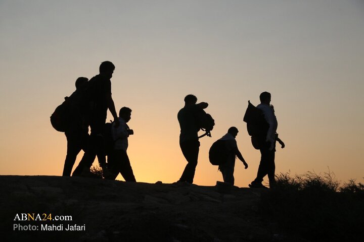  پیاده روی زائران اربعین حسینی