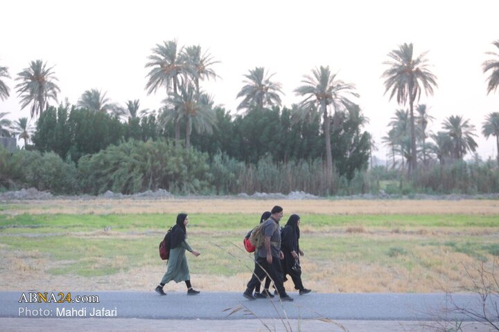  پیاده روی زائران اربعین حسینی