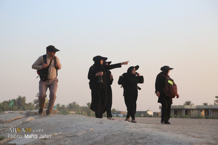  پیاده روی زائران اربعین حسینی