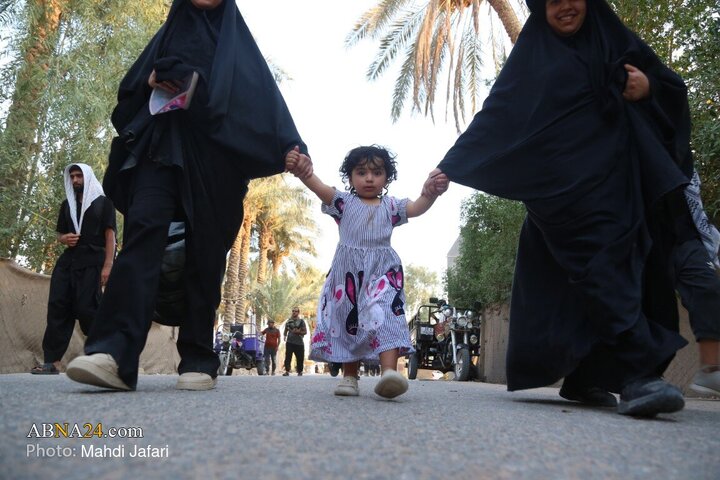  پیاده روی زائران اربعین حسینی