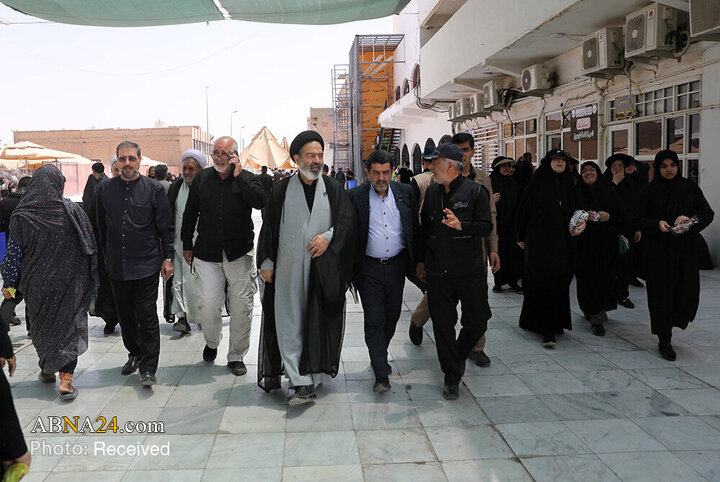 بازدید میدانی مسئولان حج و زیارت از خدمات به زائران در شهر کاظمین