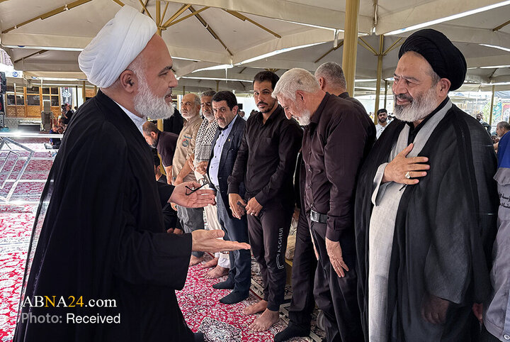 بازدید میدانی مسئولان حج و زیارت از خدمات به زائران در شهر کاظمین